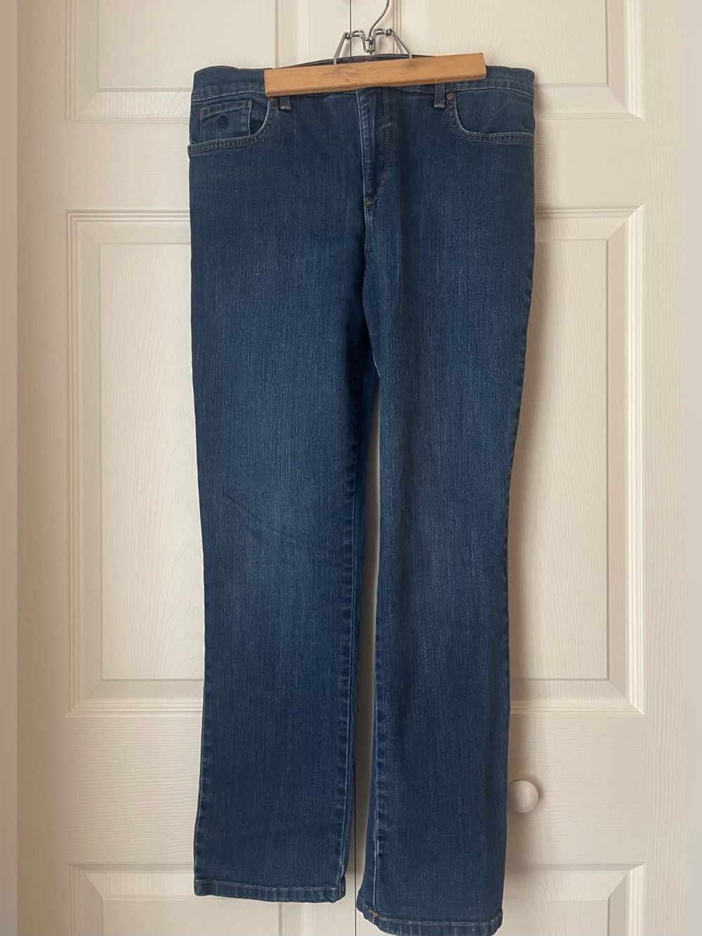 Gloria Vanderbilt Dark Blue Boot-Cut Jeans